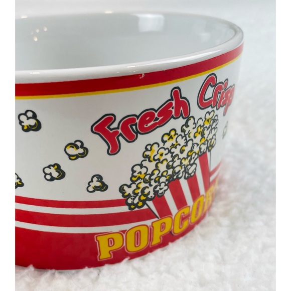 (VTG) CENTURY • Small Ceramic Popcorn Bowl - Picture 6 of 13